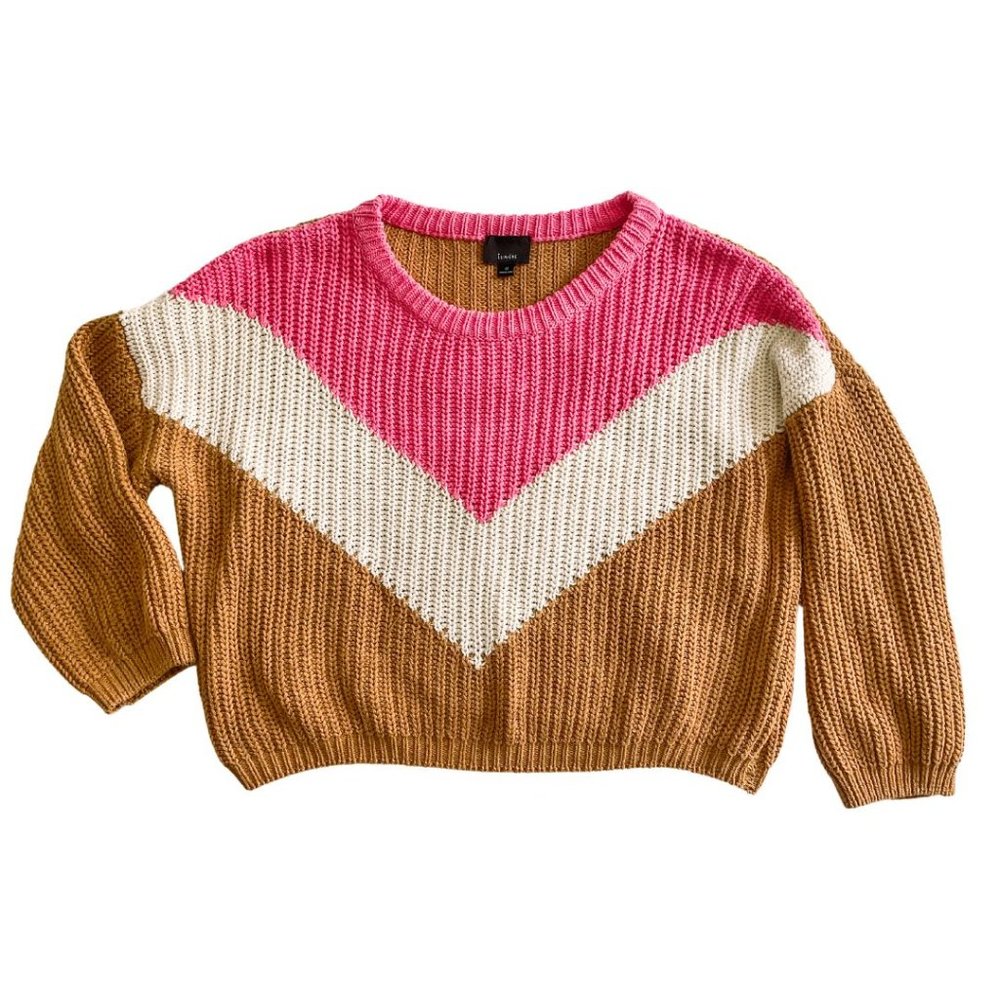 Vici Chevron Sweater, Sz M